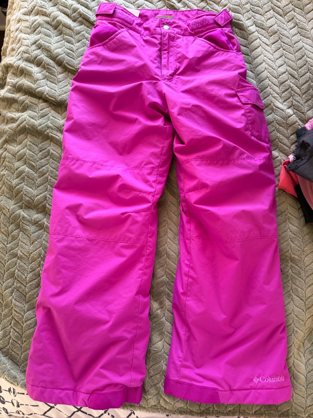 Columbia girls snow pants M